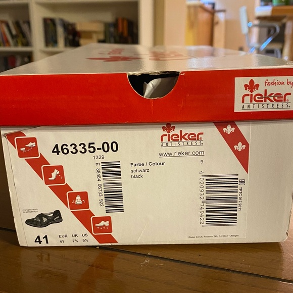 Rieker Mary Jane style Flats size 9.5 or 41 - Picture 3 of 3